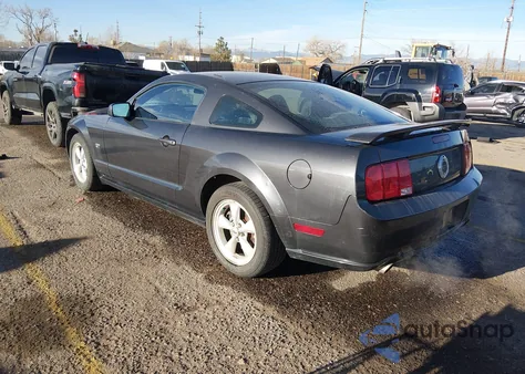 2007 Ford Mustang Gt Deluxe/Gt Premium из США, поврежденный, VIN 1ZVFT82H575295688